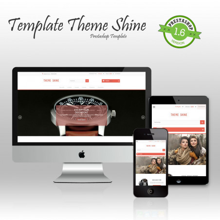 Thème Prestashop Shine Thème Prestashop Shine