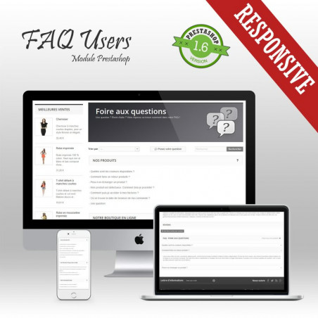 Module Prestashop FAQ Users