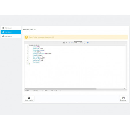 HTML Blocks Prestashop Module HTML Blocks Prestashop Module