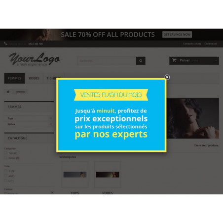 Marketing Popup Prestashop module