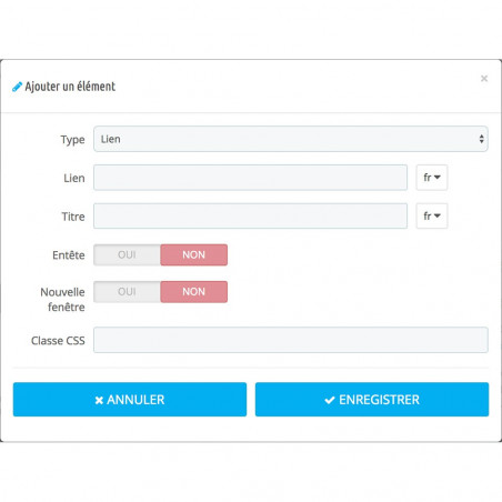 Footer Blocks Prestashop Module