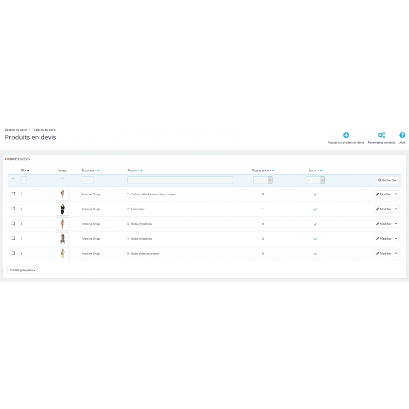 Quotation Pro Prestashop Module