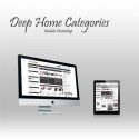 Home categories Prestashop module