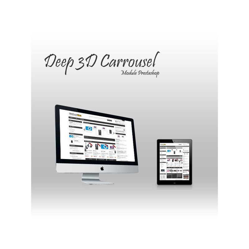 Module Prestashop 3D Carousel