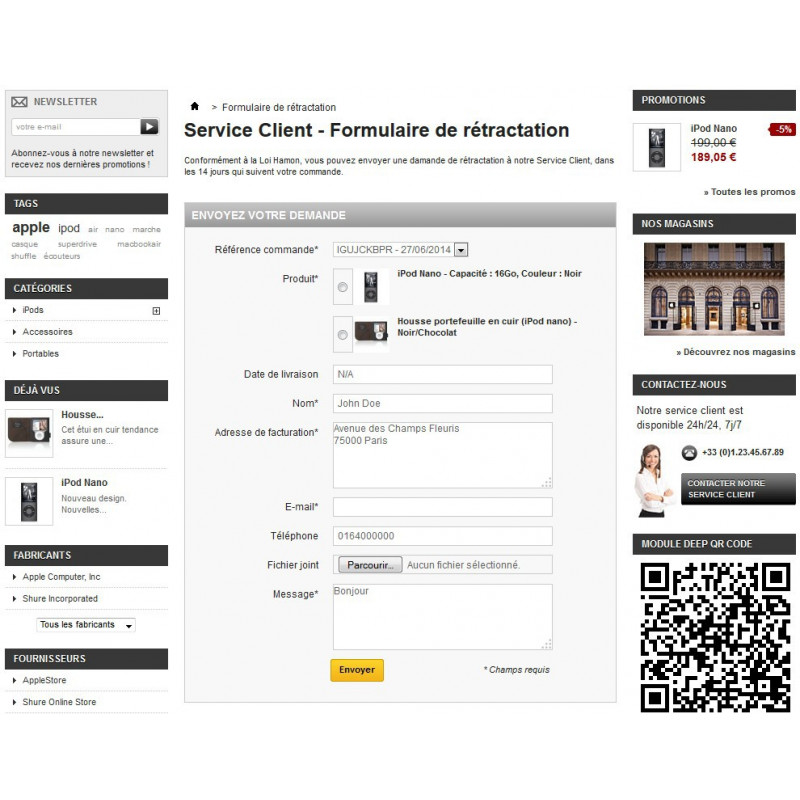 Module Prestashop Loi Hamon