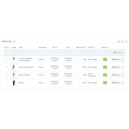 Module Prestashop Ventes Flash Module Prestashop Ventes Flash