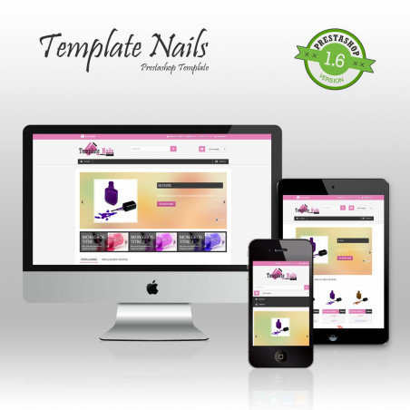 Thème Prestashop Nails Thème Prestashop Nails
